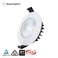 Good processing indoor 10w cob led circular downlight cut out 92mm residential lighting