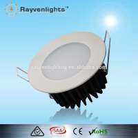 3 years warranty sticker label chrome frame smd led downlight 75mm cut out led downlights dimmable