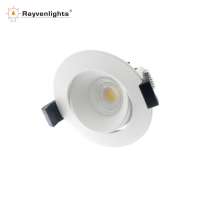 TUV certificated round 5w 7w C ree/Citizen/Epistar cob led ceiling light 3 years warranty